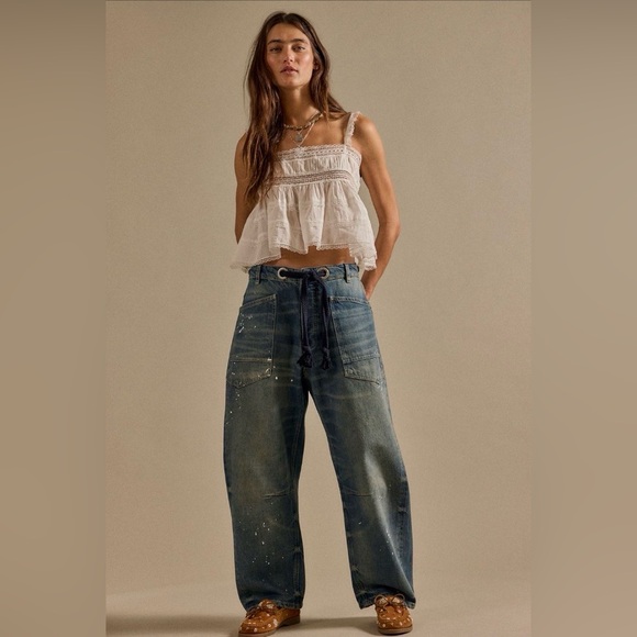 We The Free We The Free Moxie Pull-On
Barrel Jeans size 25 - Picture 3 of 10